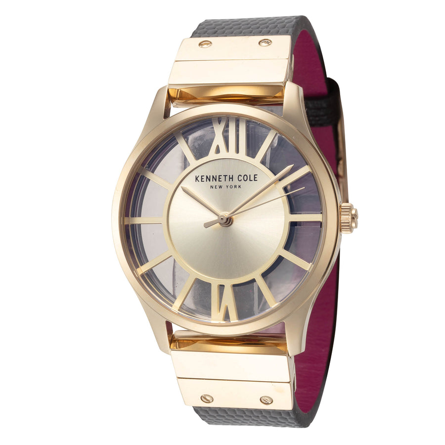 Preloved - Kenneth Cole Womens 34.5mm Quartz Watch Kcwla2106002 One Color Watches