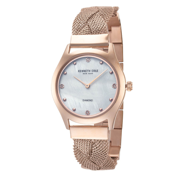Preloved - Kenneth Cole Womens Classic 34mm Quartz Watch Kcwlg2105702 One Color Watches