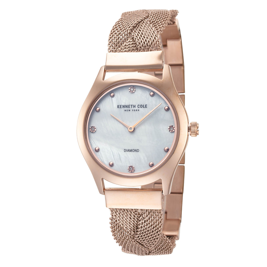 Preloved - Kenneth Cole Womens Classic 34mm Quartz Watch Kcwlg2105702 One Color Watches