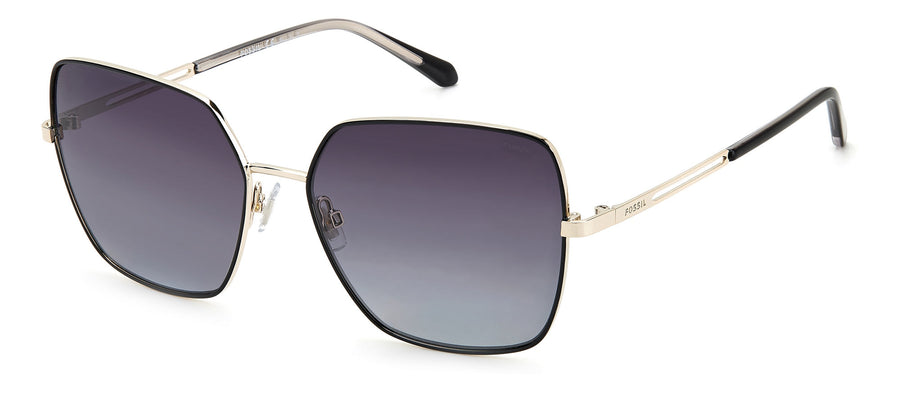 Preloved - Fossil Womens 57mm Black Sunglasses Fos3132-G-S-807-57 One Color