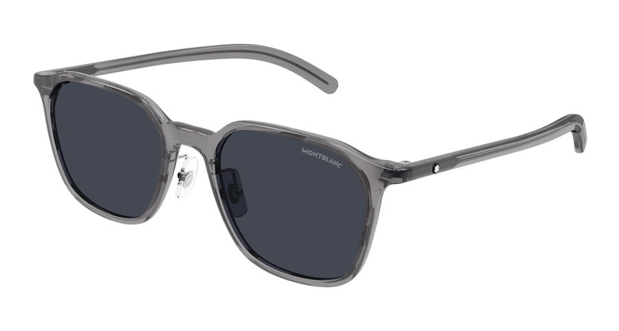 Preloved - Montblanc Unisex 55 Mm Grey Sunglasses Mb0420sk-004 One Color