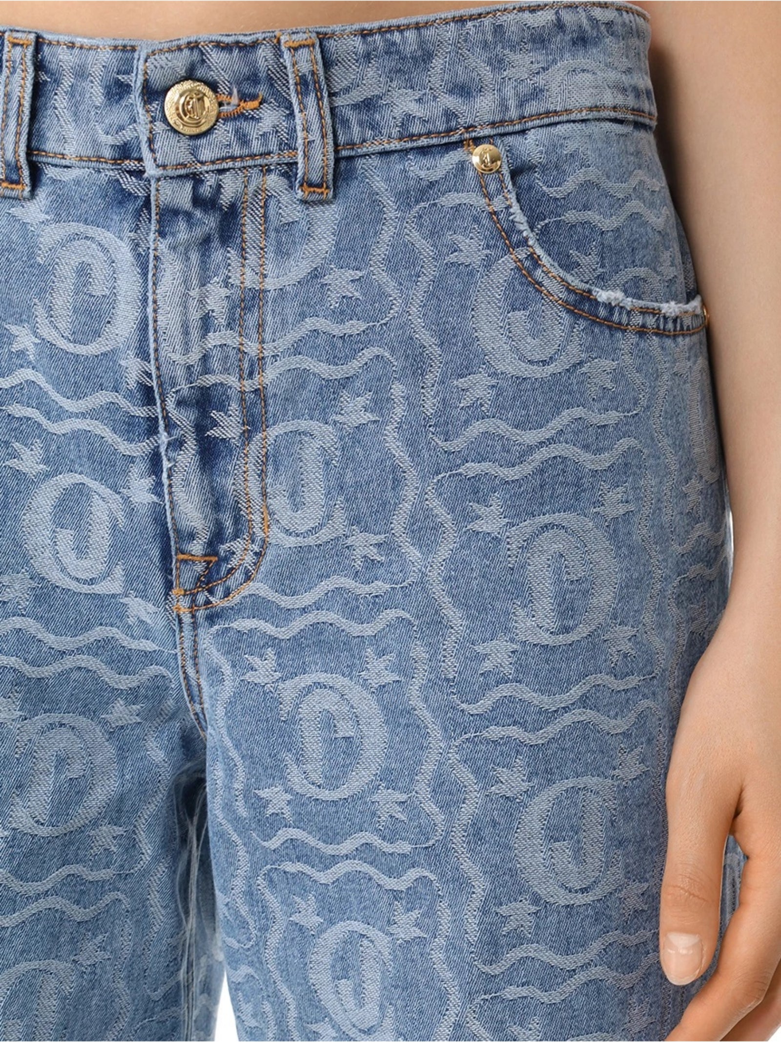 Just Cavalli Trousers Blue