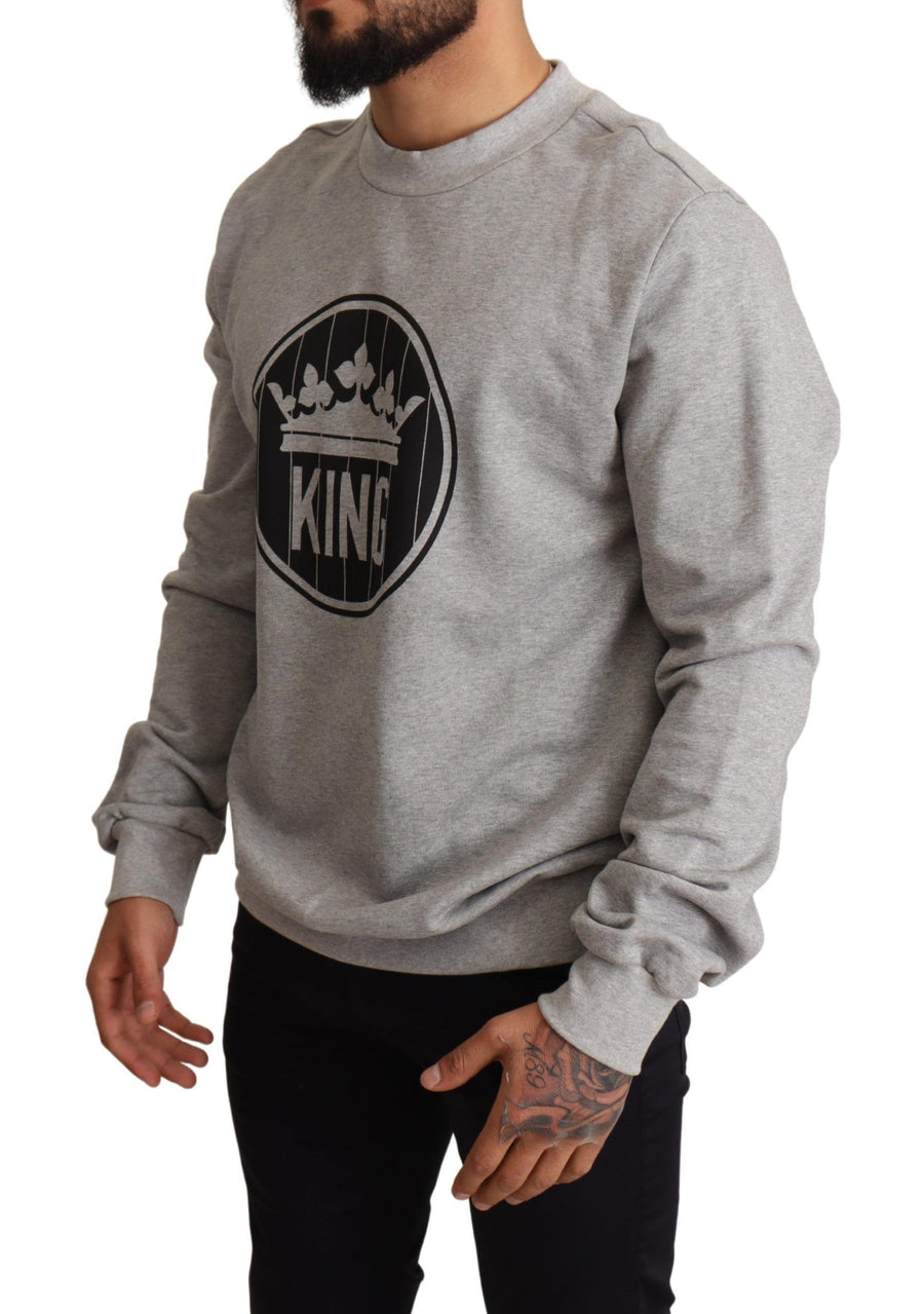 Dolce & Gabbana 100% Cotton sweatshirt in gray
