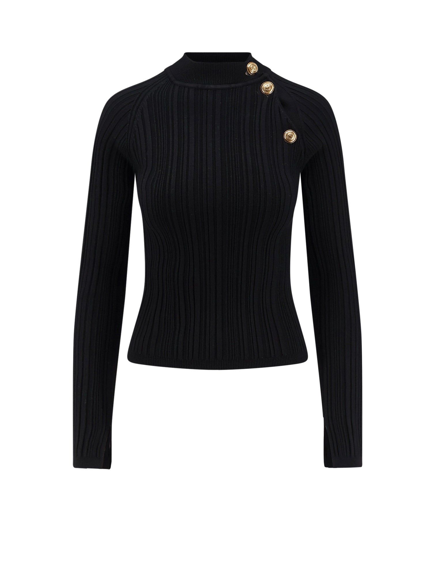 Chiara Boni La Petite Robe Sweaters Black Viscosa Poliestere