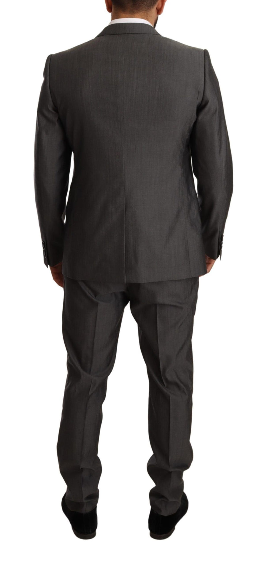 Dolce & Gabbana 65% Wool pant suit in gray