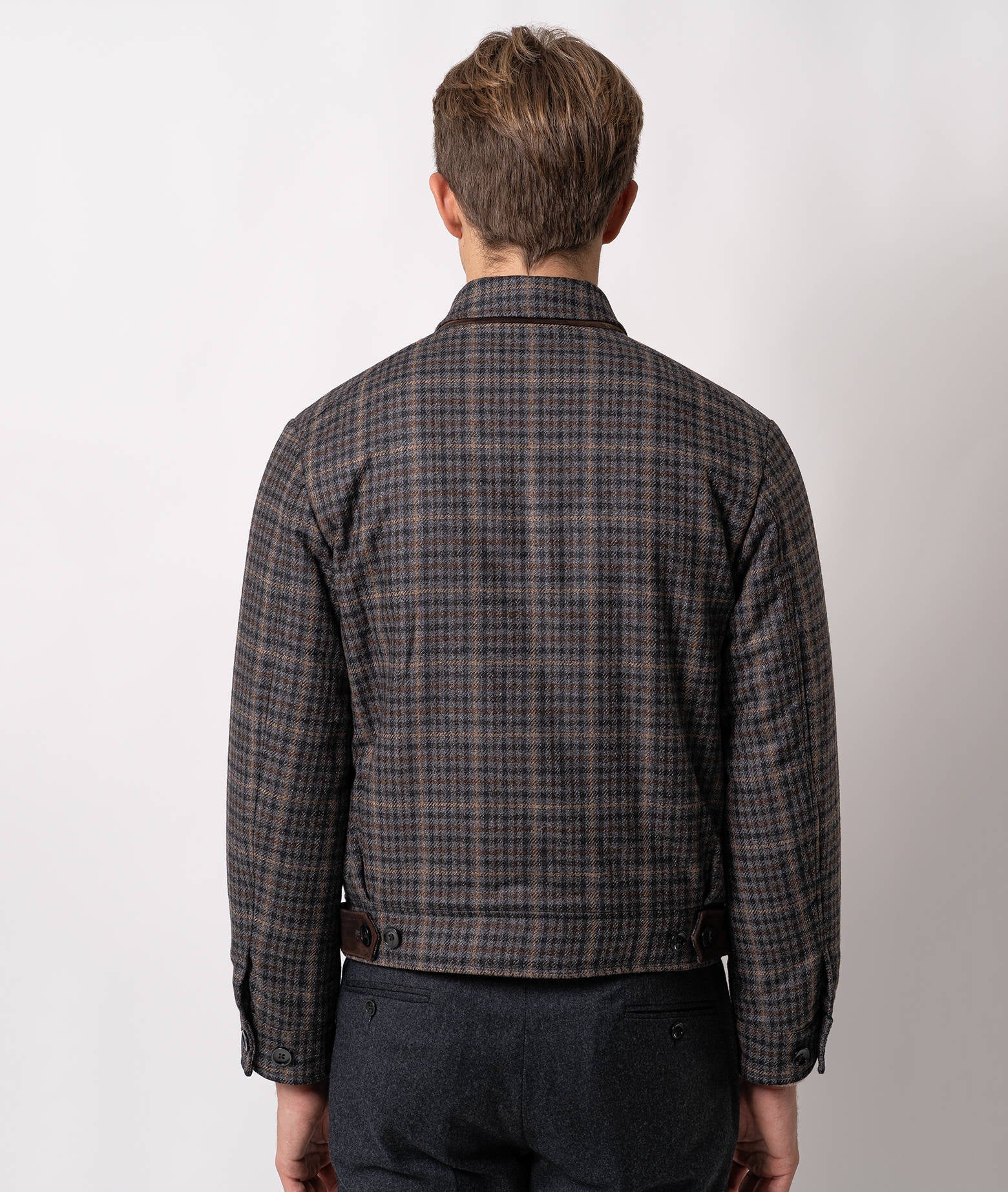 Casual Wool Jacket Elias Dimgray Sportwear Blouson