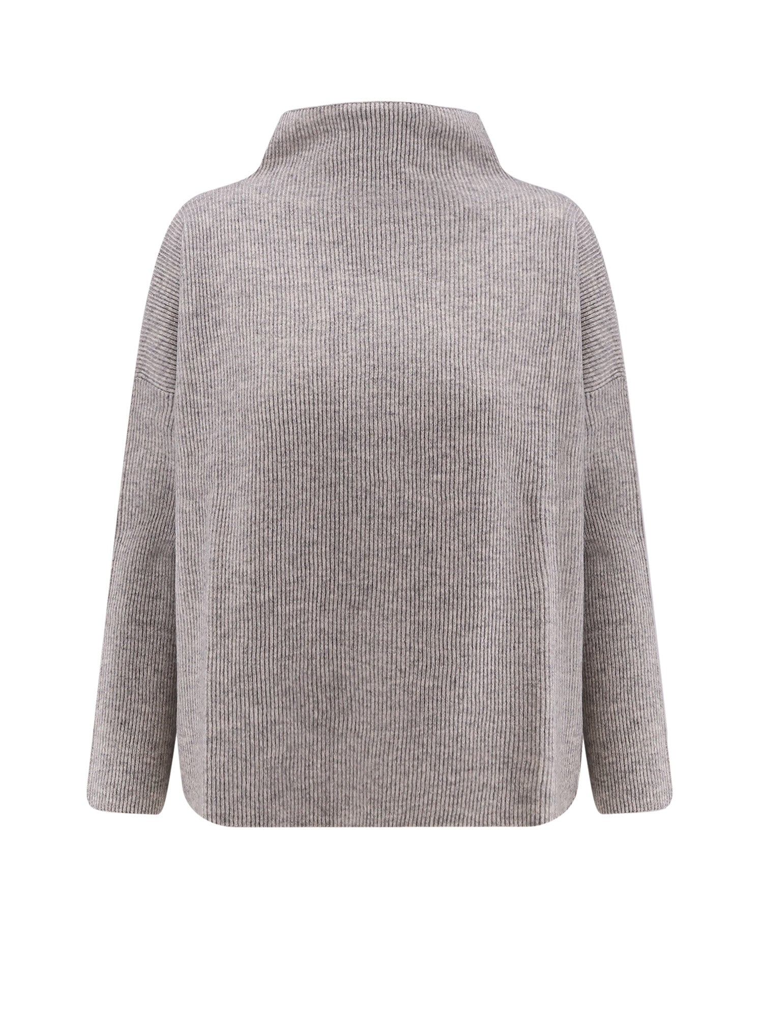 Alessandro Aste Sweaters Silver Lana Merino Cashmere