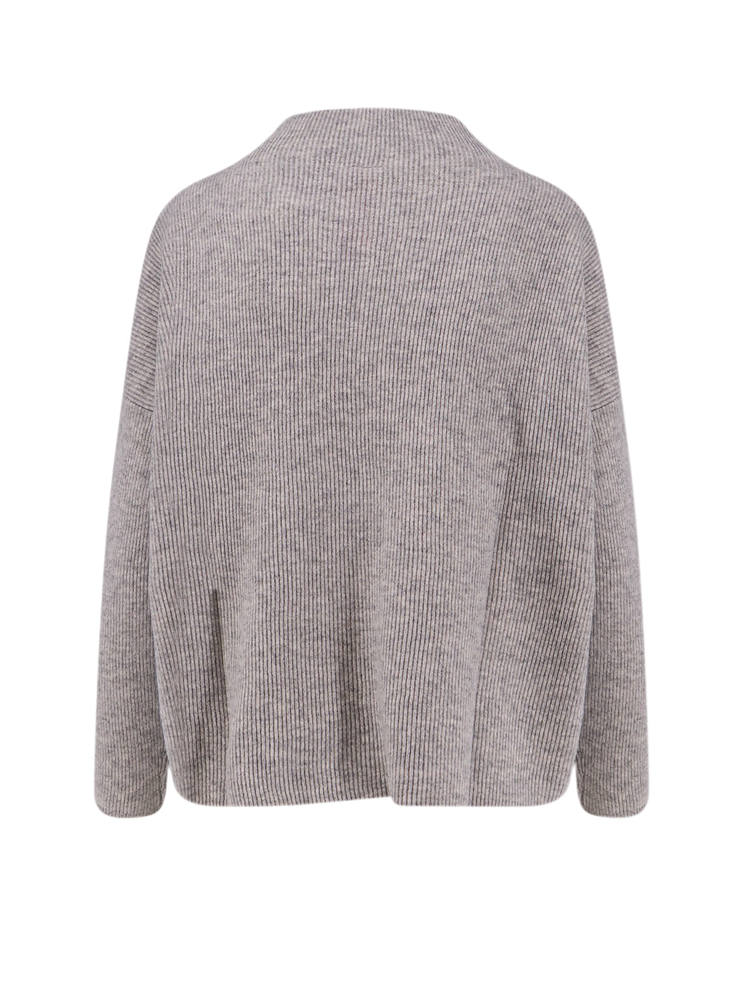 Alessandro Aste Sweaters Silver Lana Merino Cashmere
