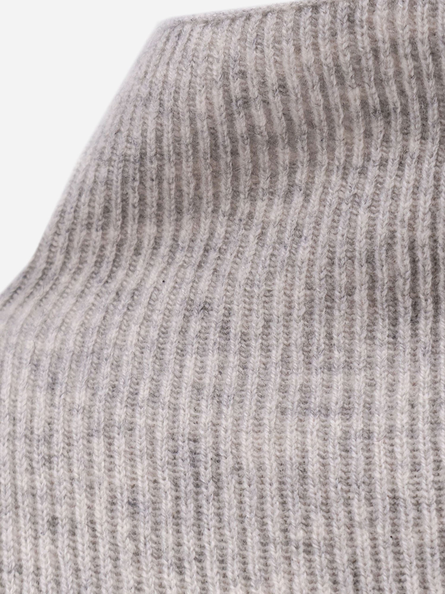 Alessandro Aste Sweaters Silver Lana Merino Cashmere
