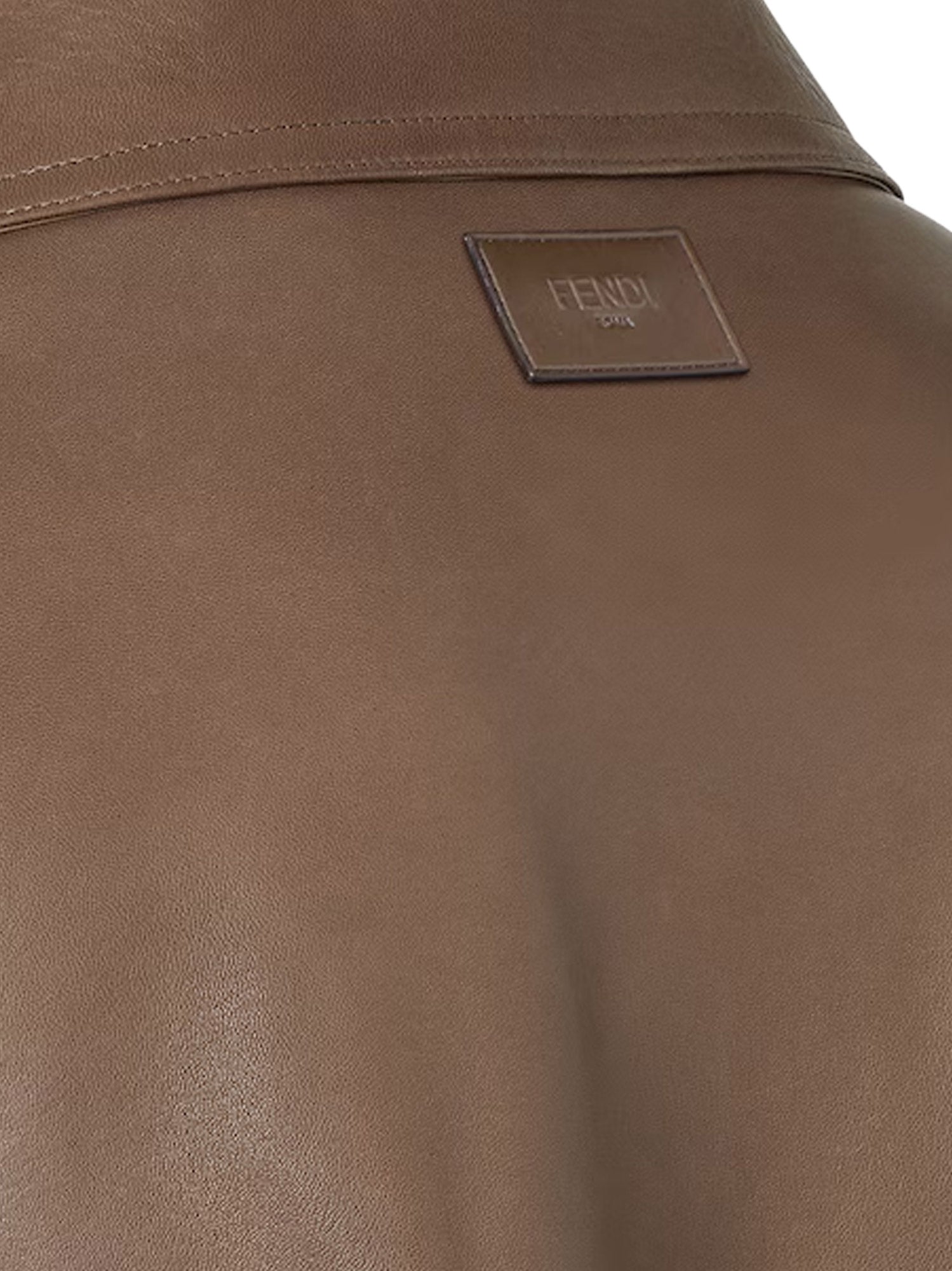 Fendi Coats Pecan Pelle