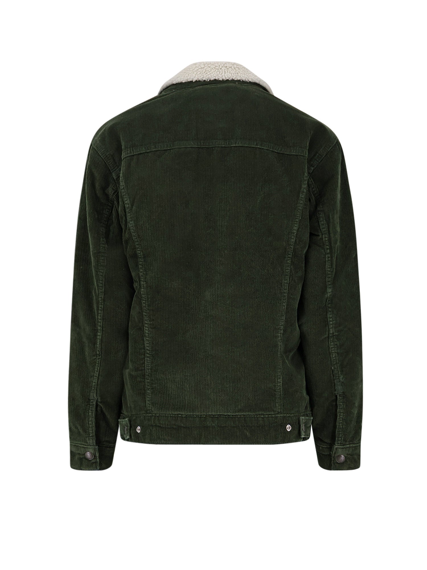Levis Jackets Green Cotone