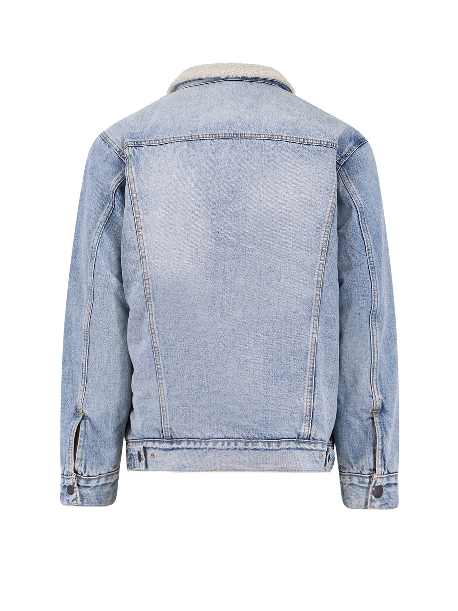Levis Jackets Light Indigo Cotone