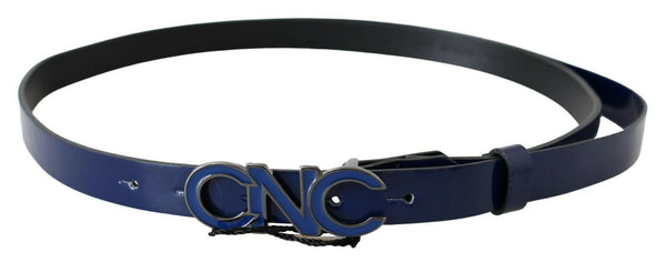 Costume National Leather belt in blue