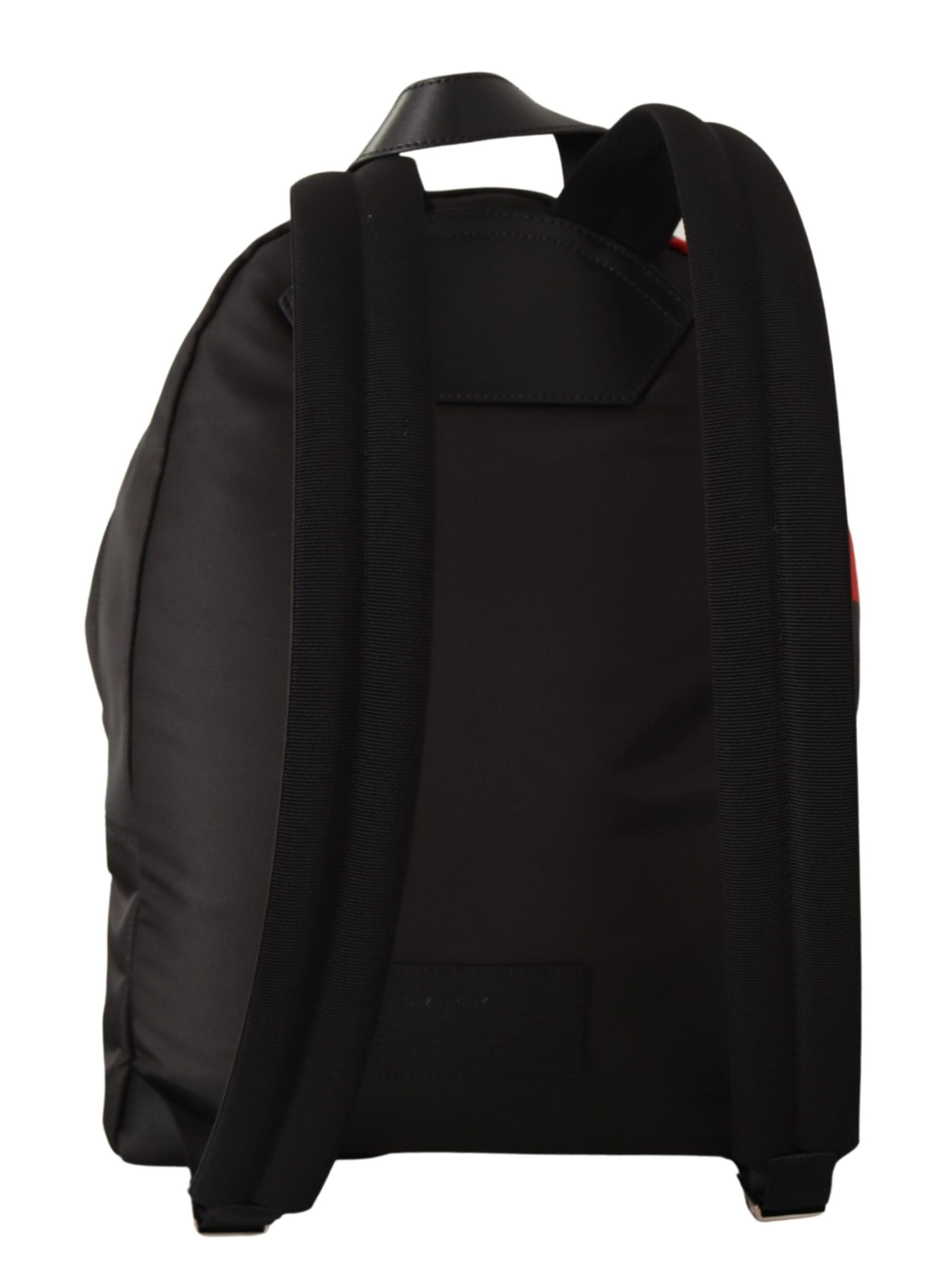Red & Black Nylon Urban Backpack And