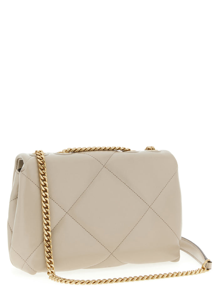 Kira Diamond Quilted crossbody bag White Cow Leather (bos Taurus)