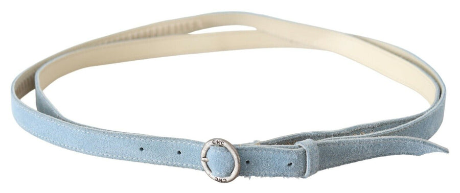 Costume National Leather belt in blue