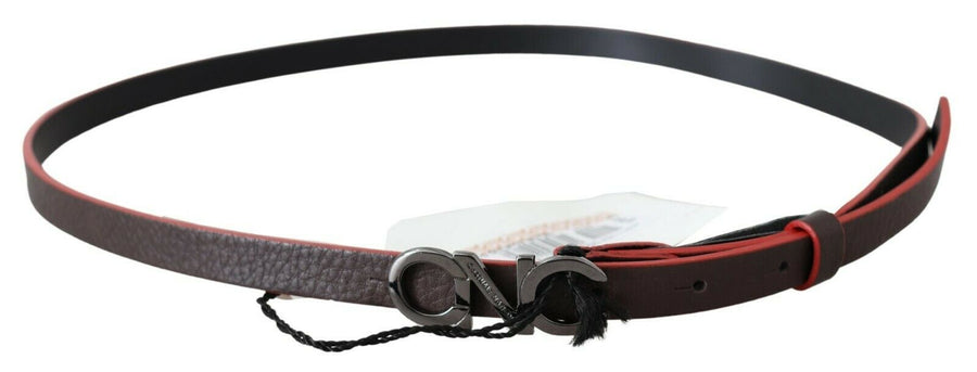 Costume National Leather belt in black