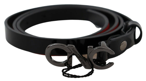 Costume National Leather belt in black