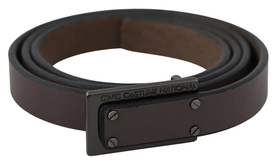 Costume National Leather belt in brown