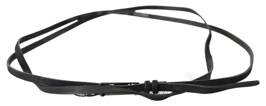 Costume National Leather belt in black