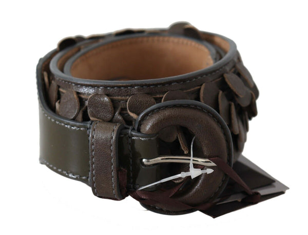 Ermanno Scervino Leather belt in brown