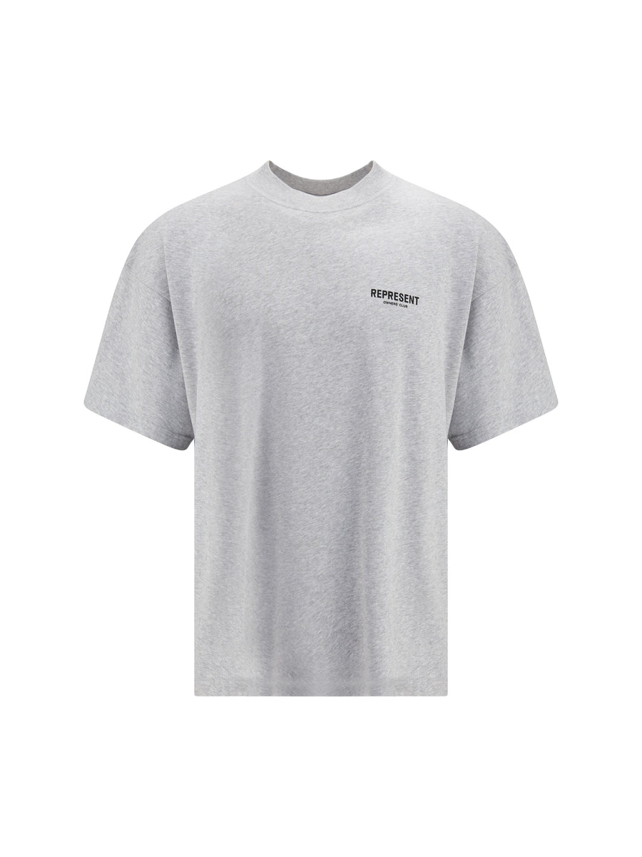 Represent 100% Cotton t-shirt in gray