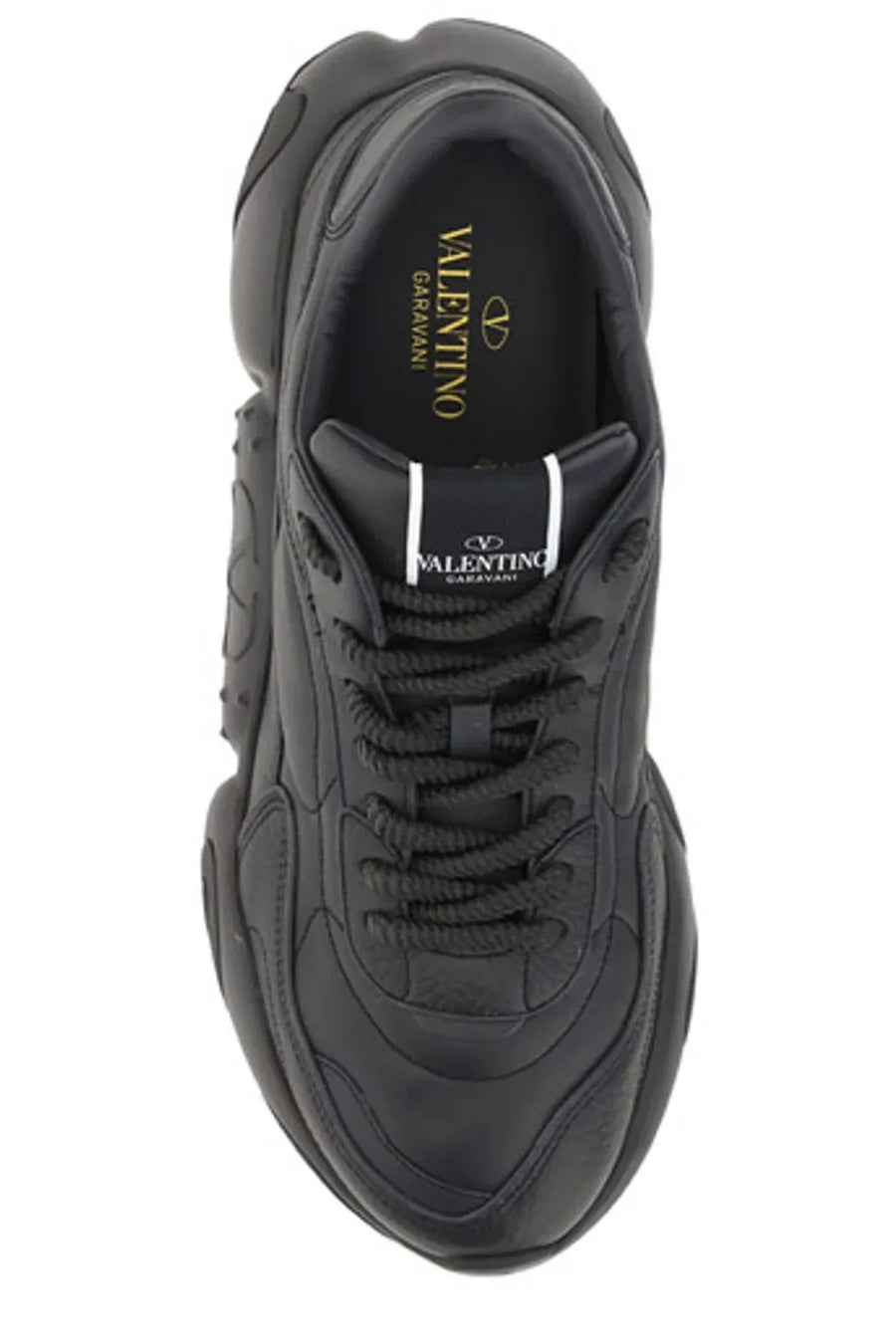 Valentino Calf Leather sneaker in black