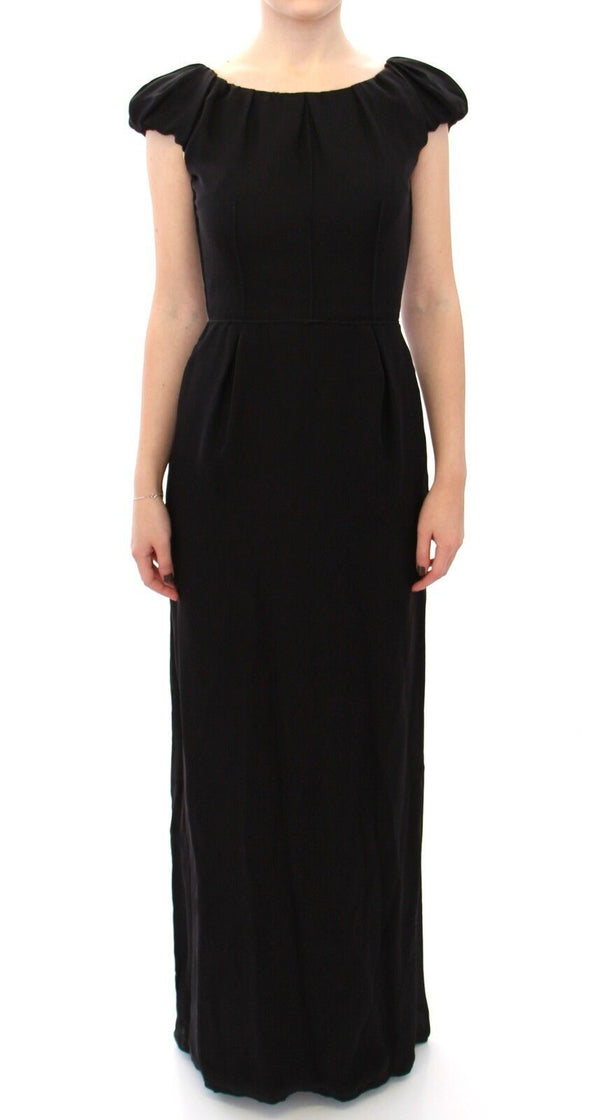 Dolce & Gabbana 100% Silk gown in black