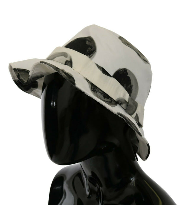 Dolce & Gabbana HAT20070 100% Cotton bucket hat in white