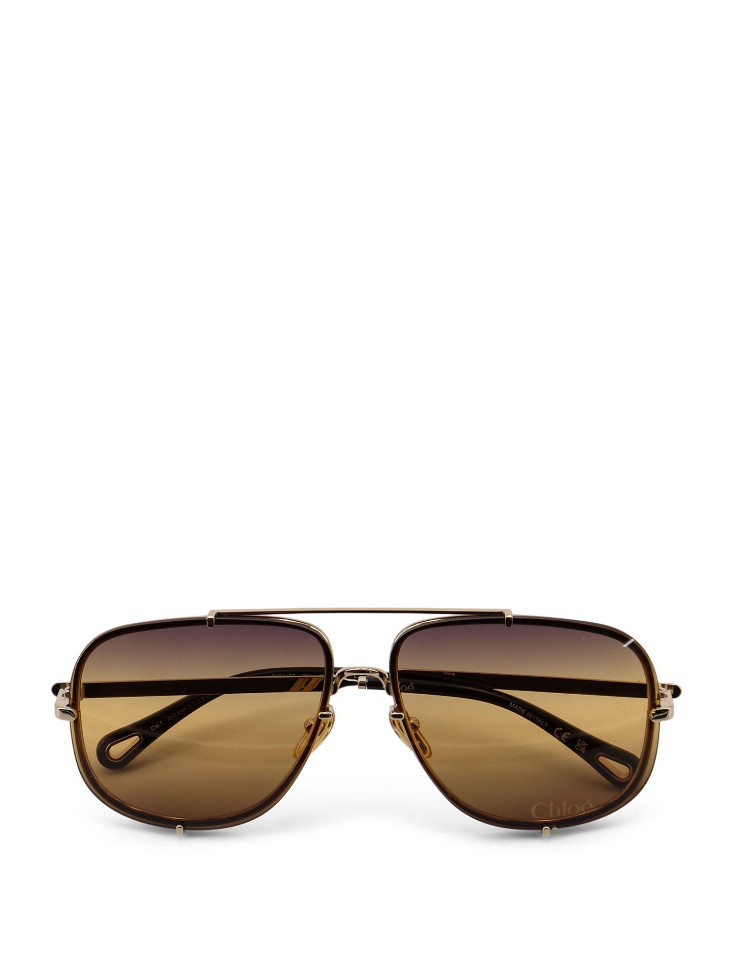 Chloè Sunglasses Gold/gradient Ochre Metallo