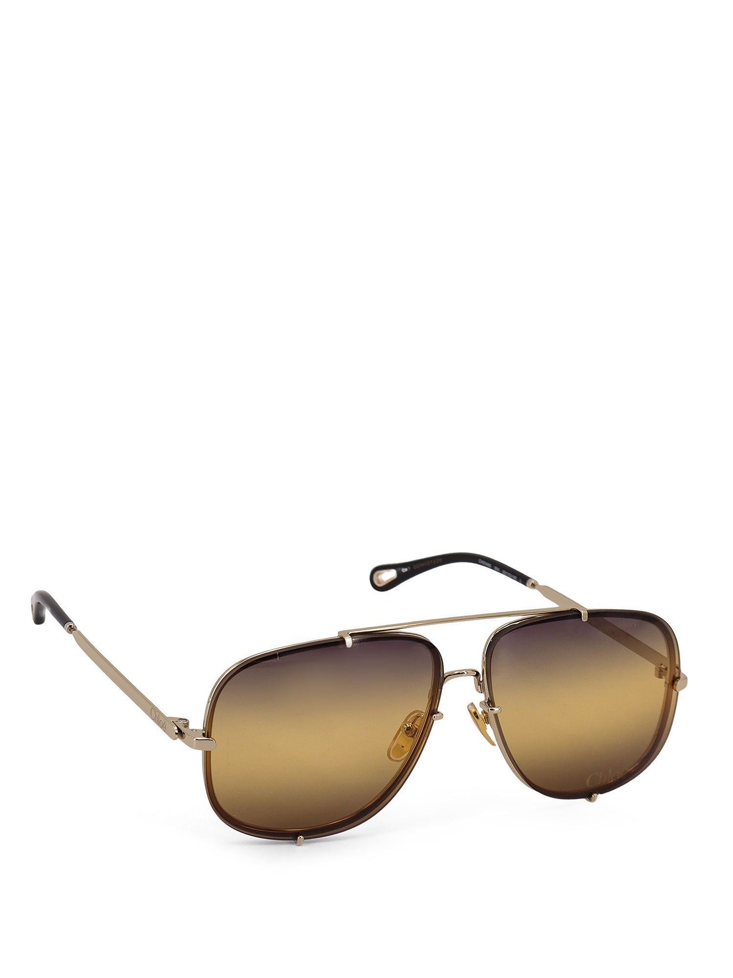 Chloè Sunglasses Gold/gradient Ochre Metallo