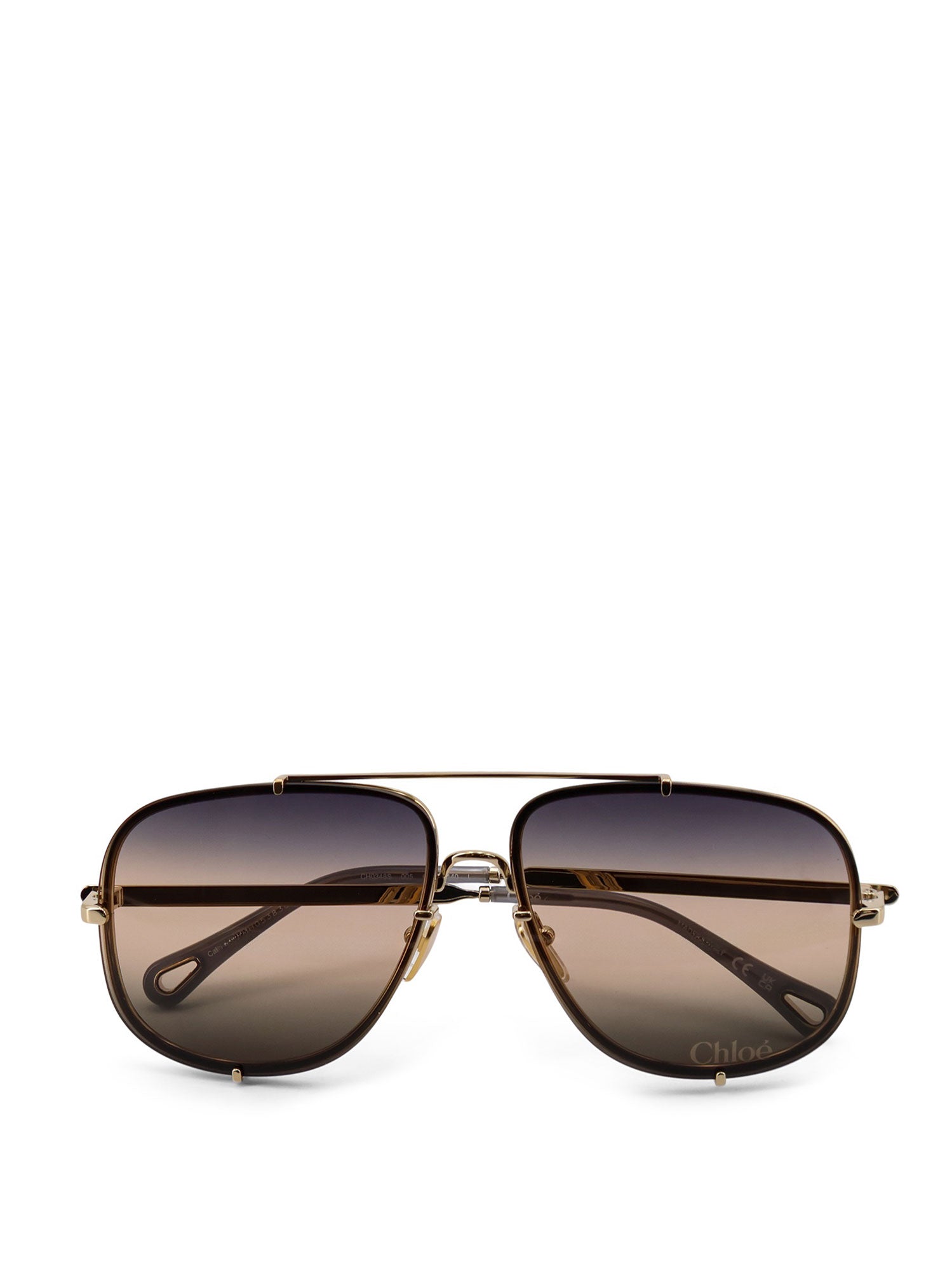 Chloè Sunglasses Gold-blu Metallo