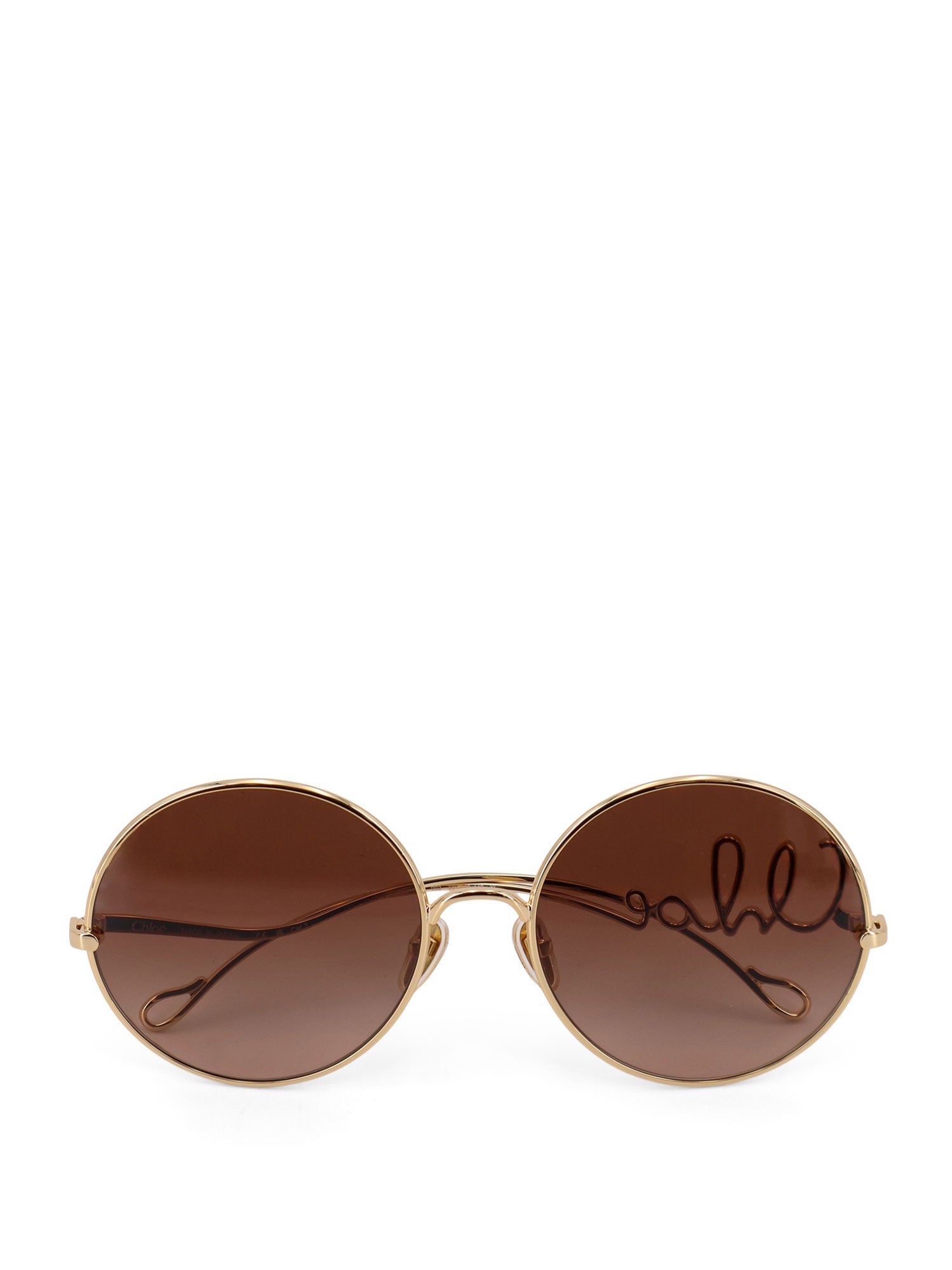 Chloè Sunglasses Gold/brown Metallo