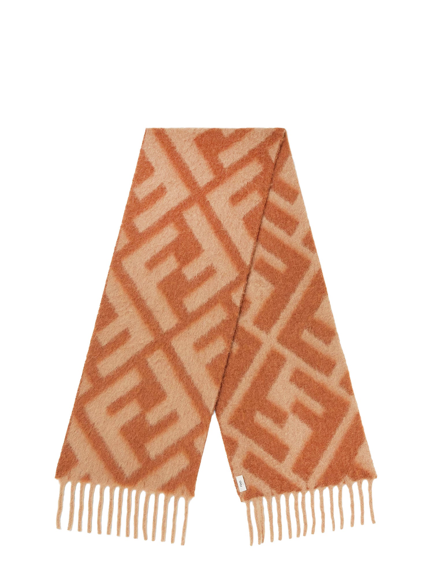 Fendi Scarfs Cammello+brandy