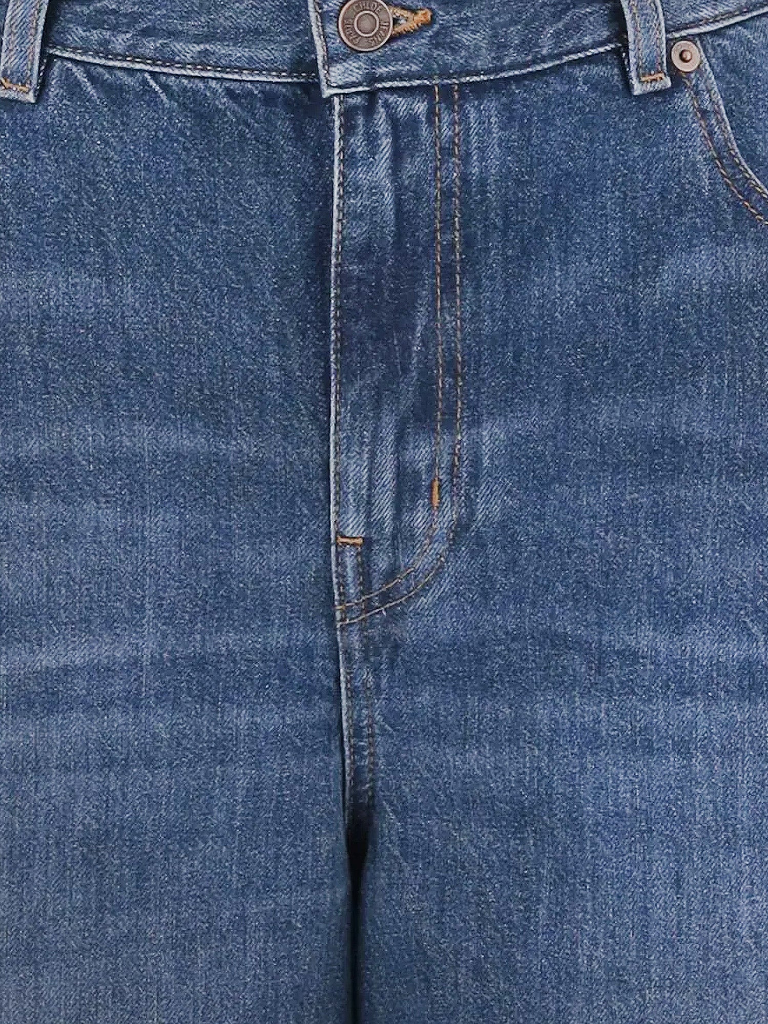 Chloè Jeans Blue Cotone