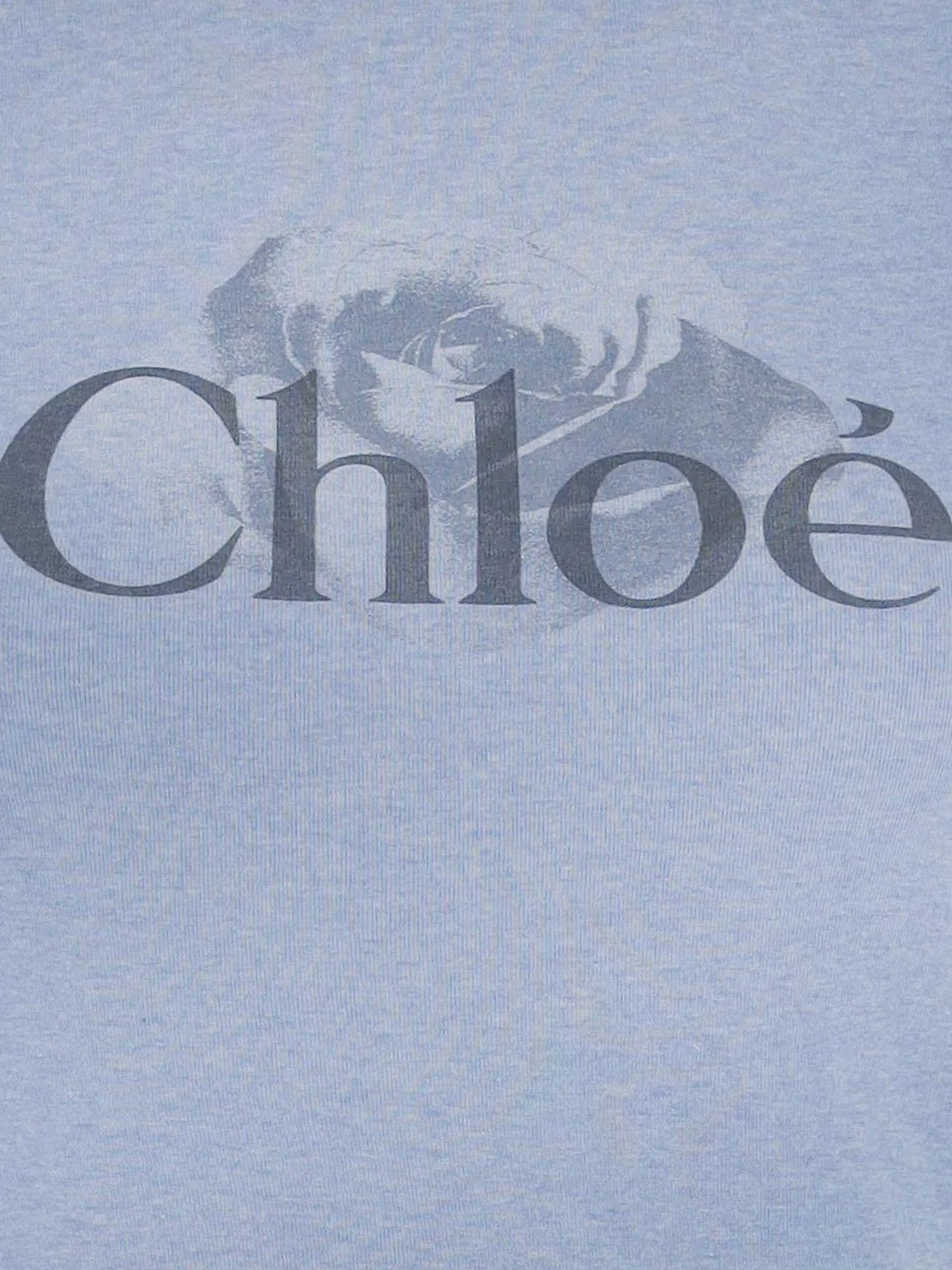 Chloè T-Shirts And Polos Ceylanblue Cotone