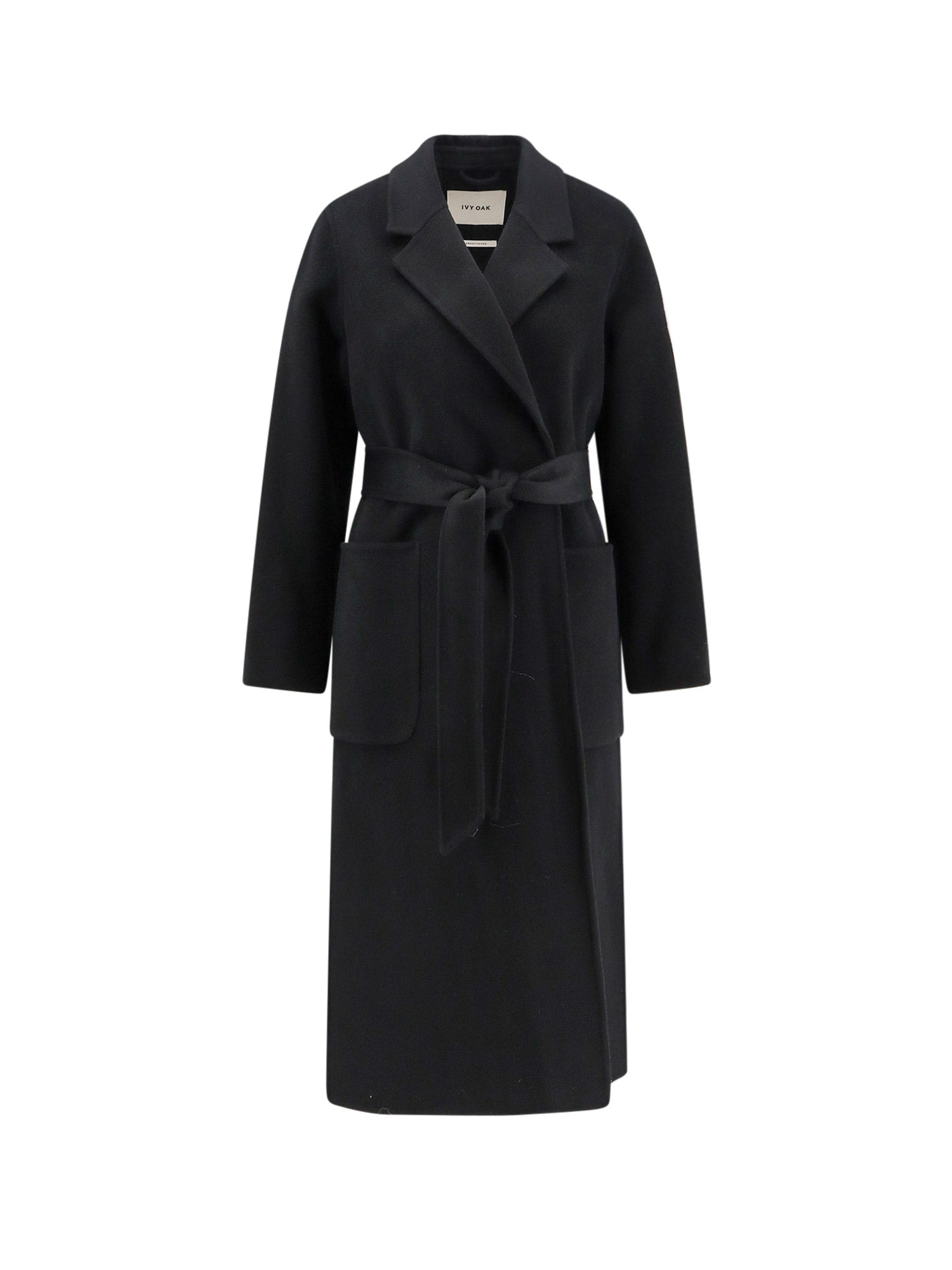 Ivy Oak Coats Black Lana Responsabile