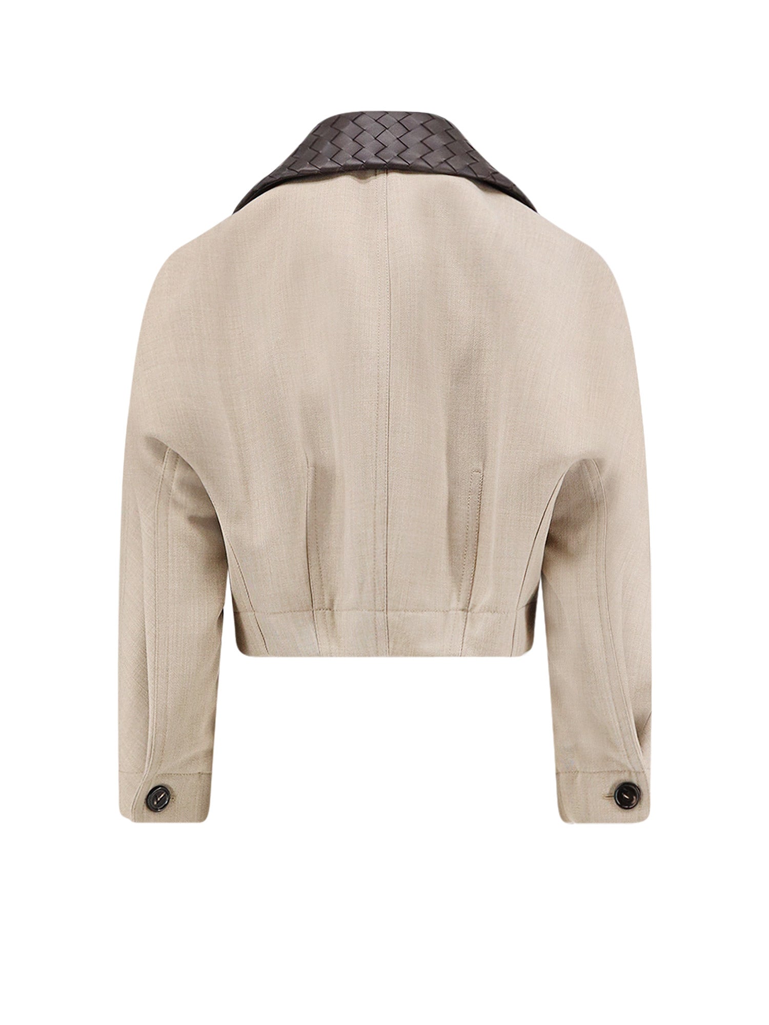 Bottega Veneta Jackets Beigemelange Cotone