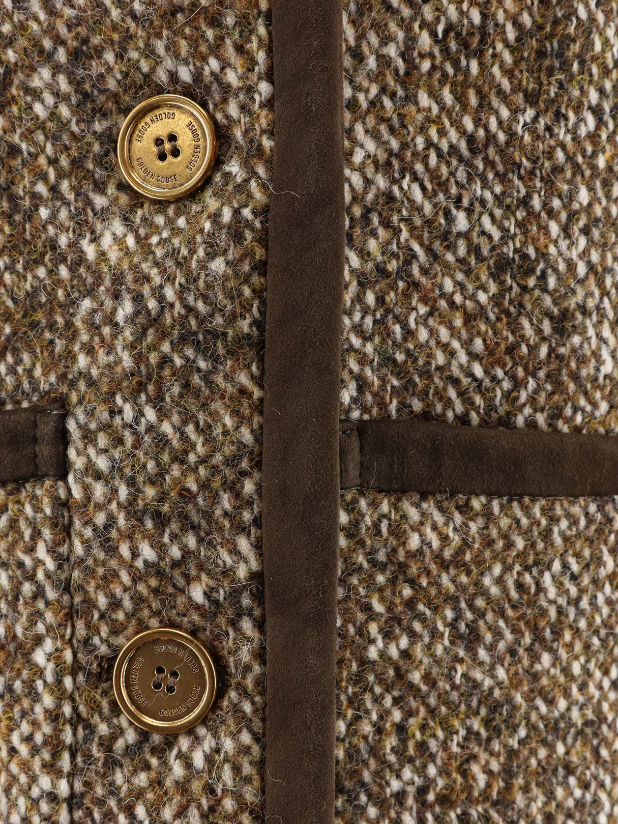 Golden Goose Clothing Turkish Coffee Insert: Goat Leather