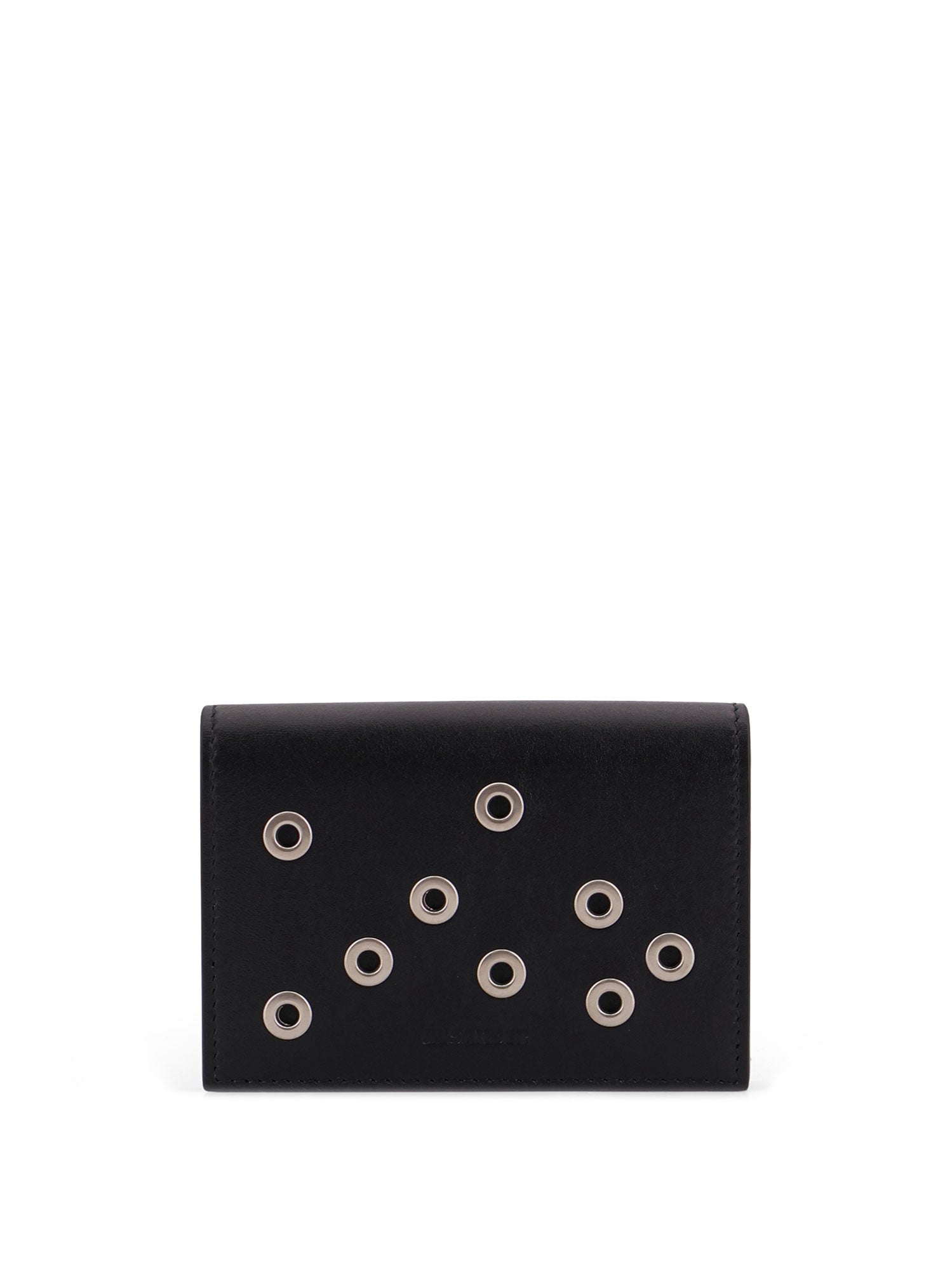 Jil Sander Wallets Black Pelle