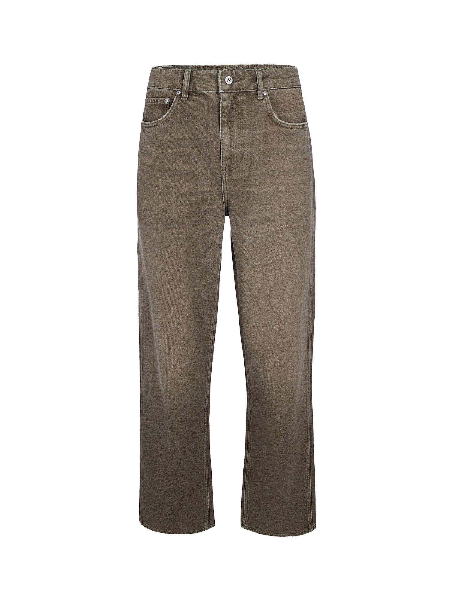 Represent Jeans Washed Olive Coton