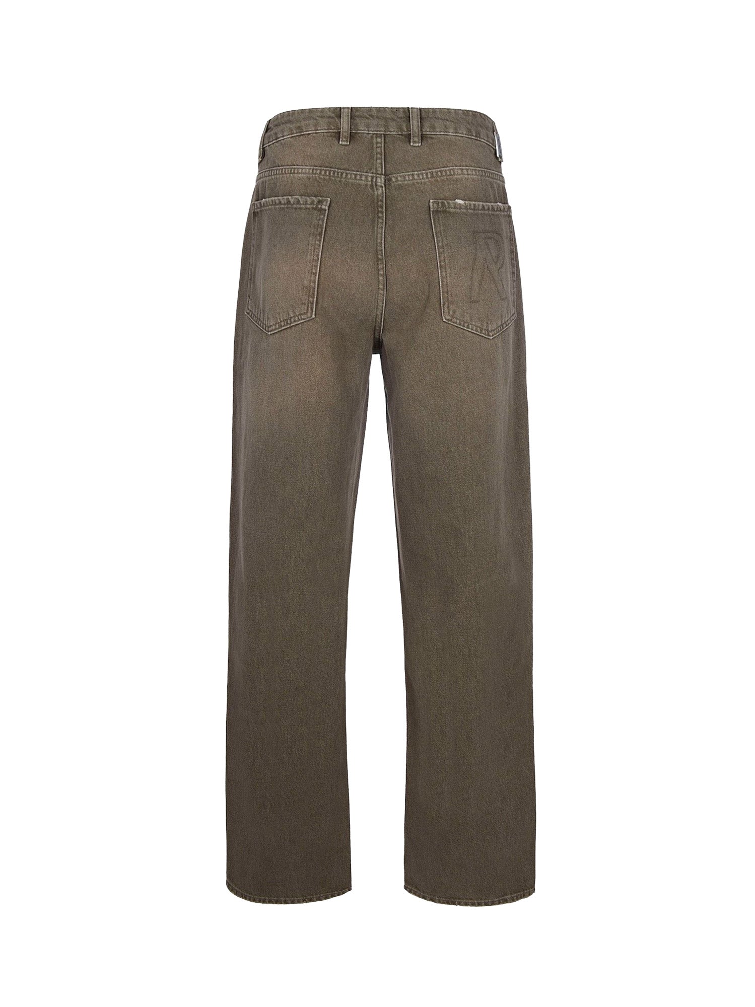 Represent Jeans Washed Olive Coton
