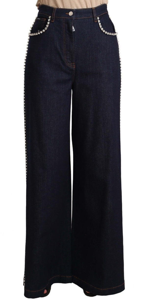 Dolce & Gabbana 92% Cotton jeans in navy