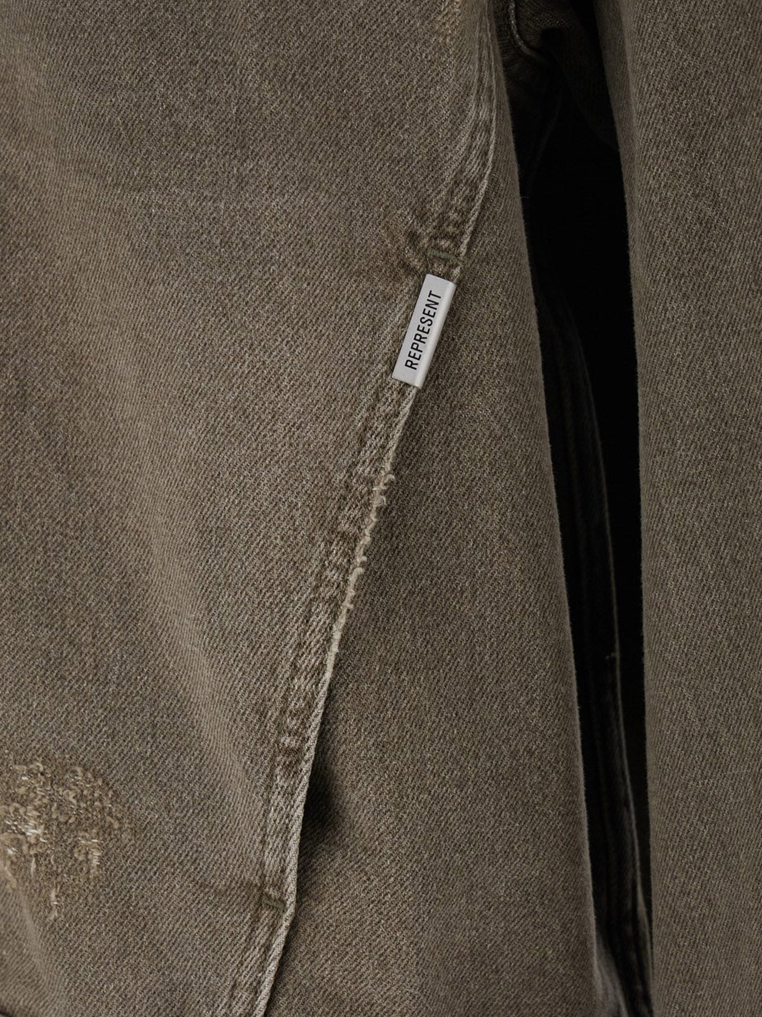 Represent Jackets Washed Olive Cotone