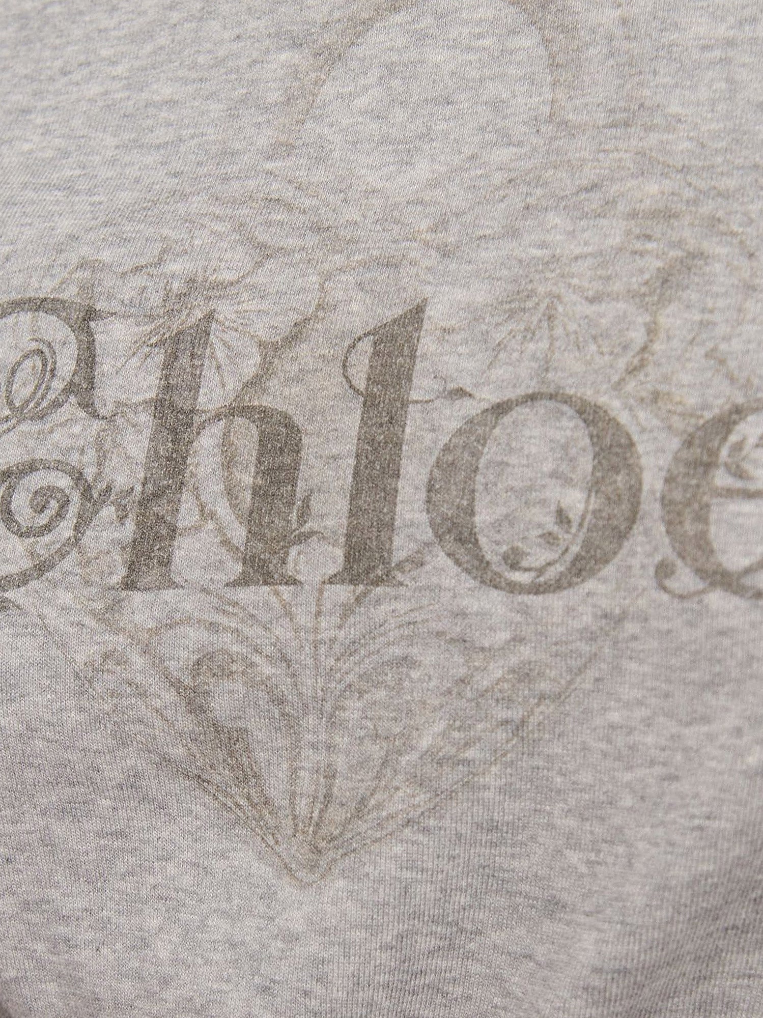 Chloè T-Shirts And Polos Naturalgrey Cotone