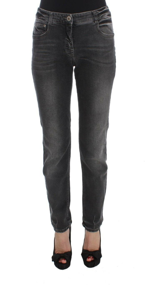 Ermanno Scervino 96% Cotton jeans in gray