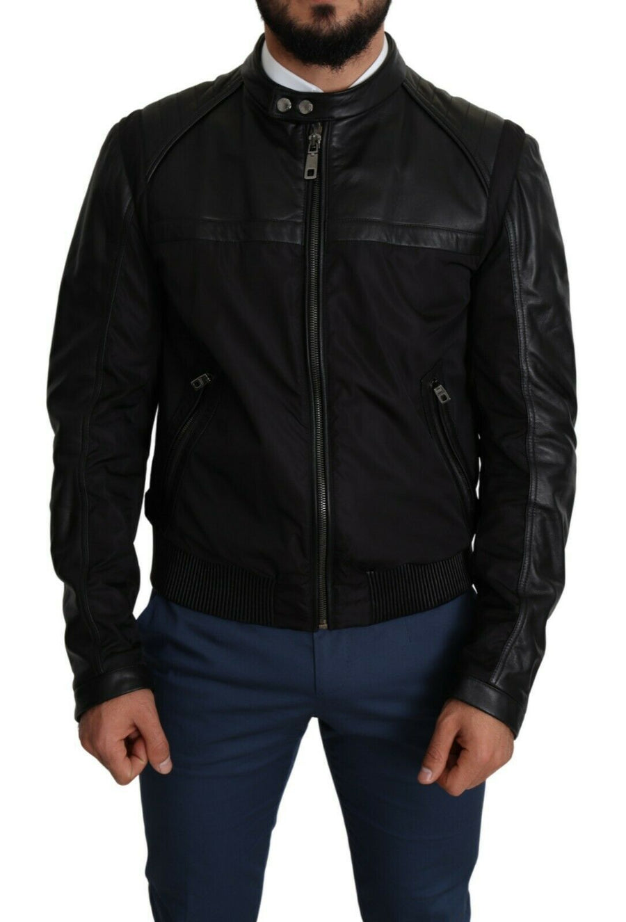 Dolce & Gabbana 60% Nylon jacket in black
