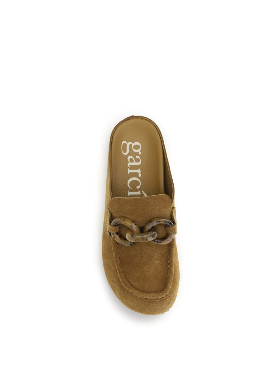 Mules Bilma Alpaca Calf Leather Alpaca/beaver-tortoise Sandal