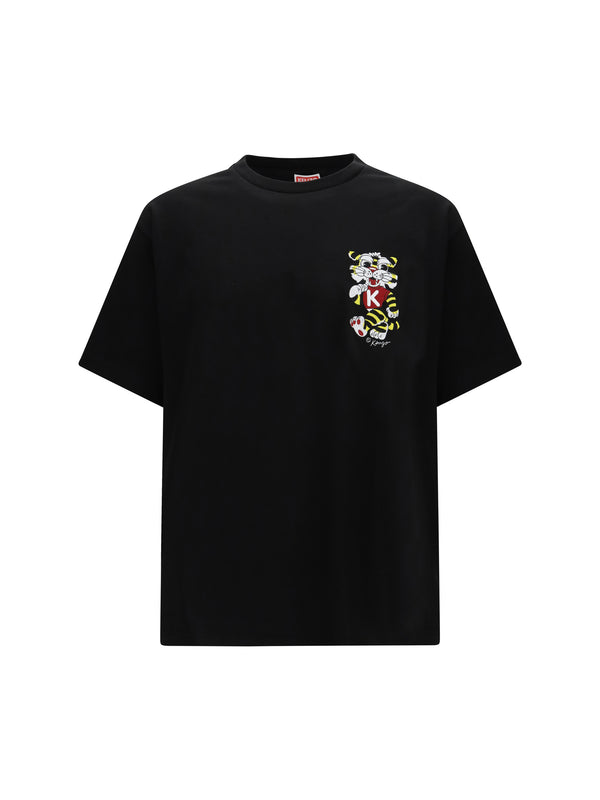 Kenzo 100% cotton t-shirt in black