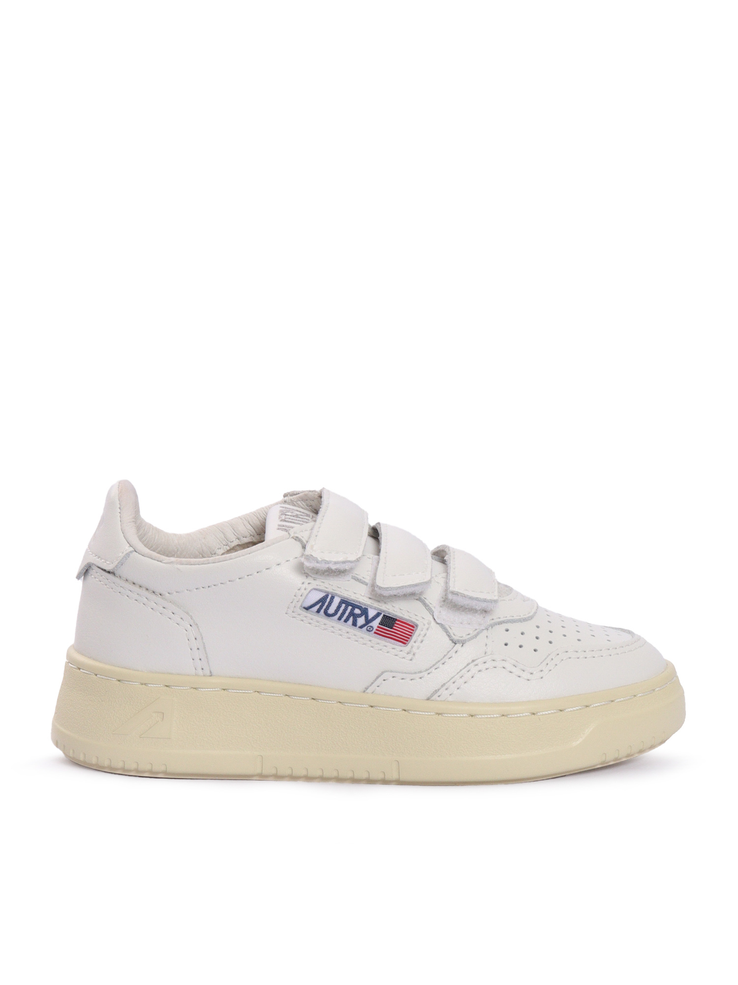 KIDSTRIPES LOW KID LEAT-FOUR WHT-WHT SNEAKERS White